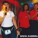 Sabrina moderiert für BB-Radio auf dem Turmfest in Luckenwalde