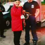 Sabrina Lange auf Mission Morningshow mit der Berliner Feuerwehr
