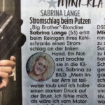 Sabrina Lange in der BILD, 05.12.2020